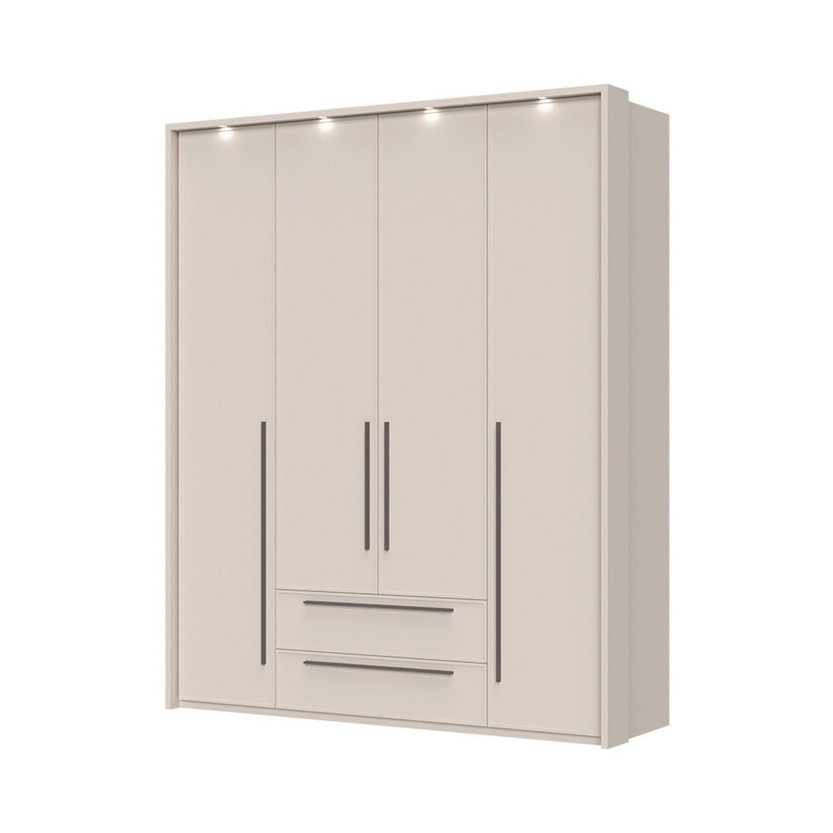 ORMAR SA KLASIČNIM VRATIMA  187/226/60 cm  - Dizajnerski, pločasti materijal/plastika (187/226/60cm)