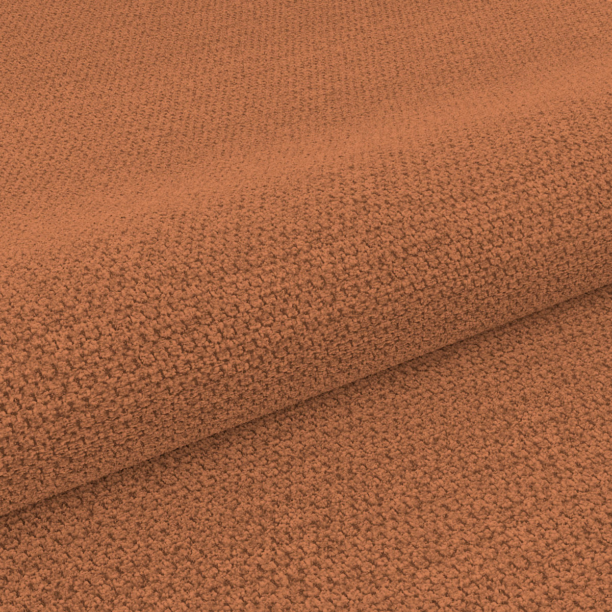 Canapea Extensibila, lemn, plastic, textil, teracotă - teracotă, Trend, plastic/lemn (205/72/100cm)