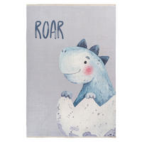KINDERTEPPICH 115/170 cm  - Weiss/Pastellblau, Trend, Textil (115/170cm) - Ben'n'jen