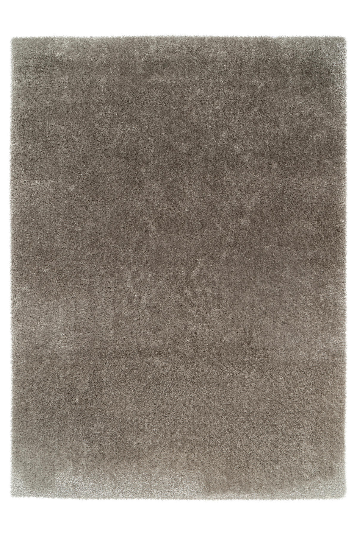 ČUPAVI TEPIH  srebrna     - srebrna, Osnovno, tekstil (120/170cm)
