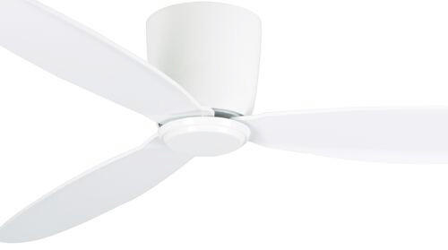 DECKENVENTILATOR 132/19 cm   - Weiß, Basics, Holzwerkstoff/Kunststoff (132/19cm) - P & B