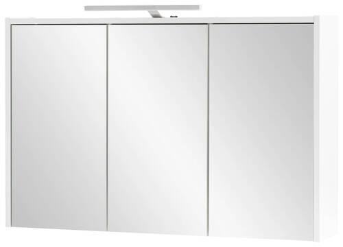 SPIEGELSCHRANK 93,5/60/16 cm  - Weiß Hochglanz/Weiß, MODERN, Glas/Holzwerkstoff (93,5/60/16cm) - MID.YOU