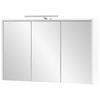 SPIEGELSCHRANK 93,5/60/16 cm  - Weiß Hochglanz/Weiß, MODERN, Glas/Holzwerkstoff (93,5/60/16cm) - MID.YOU