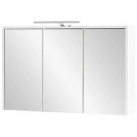 SPIEGELSCHRANK 93,5/60/16 cm  - Weiß Hochglanz/Weiß, MODERN, Glas/Holzwerkstoff (93,5/60/16cm) - MID.YOU