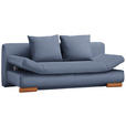 SCHLAFSOFA Webstoff Blau  - Blau, Design, Holz/Textil (200/87/93cm) - Venda