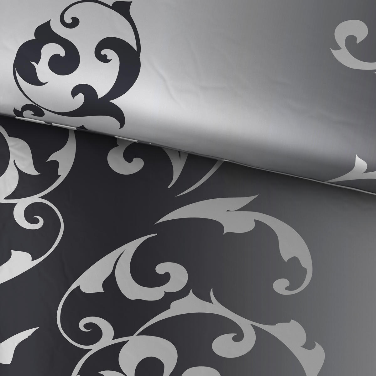 POSTEĽNÁ BIELIZEŇ, mikrovlákno, sivá, 140/200 cm - sivá, Konventionell, textil (140/200cm) - Boxxx
