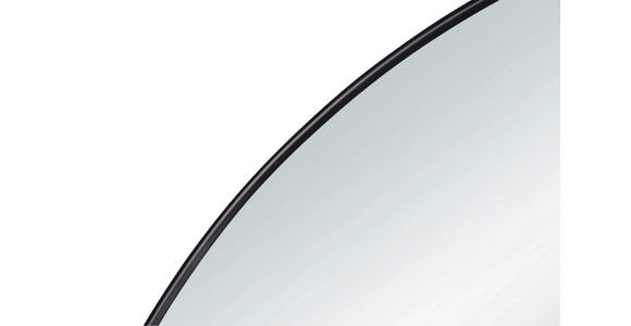 WANDSPIEGEL 50/50/0,5 cm  - Schwarz, Trend, Glas/Metall (50/50/0,5cm) - Boxxx