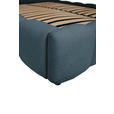 POLSTERBETT Lattenrost, Bettkasten Dunkelblau 160/200 cm  - Schwarz/Dunkelblau, KONVENTIONELL, Holz/Kunststoff (160/200cm) - Carryhome