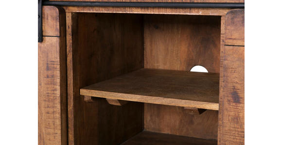 SIDEBOARD in 145/85/45 cm - Schwarz/Naturfarben, KONVENTIONELL, Holz/Holzwerkstoff (145/85/45cm) - Landscape