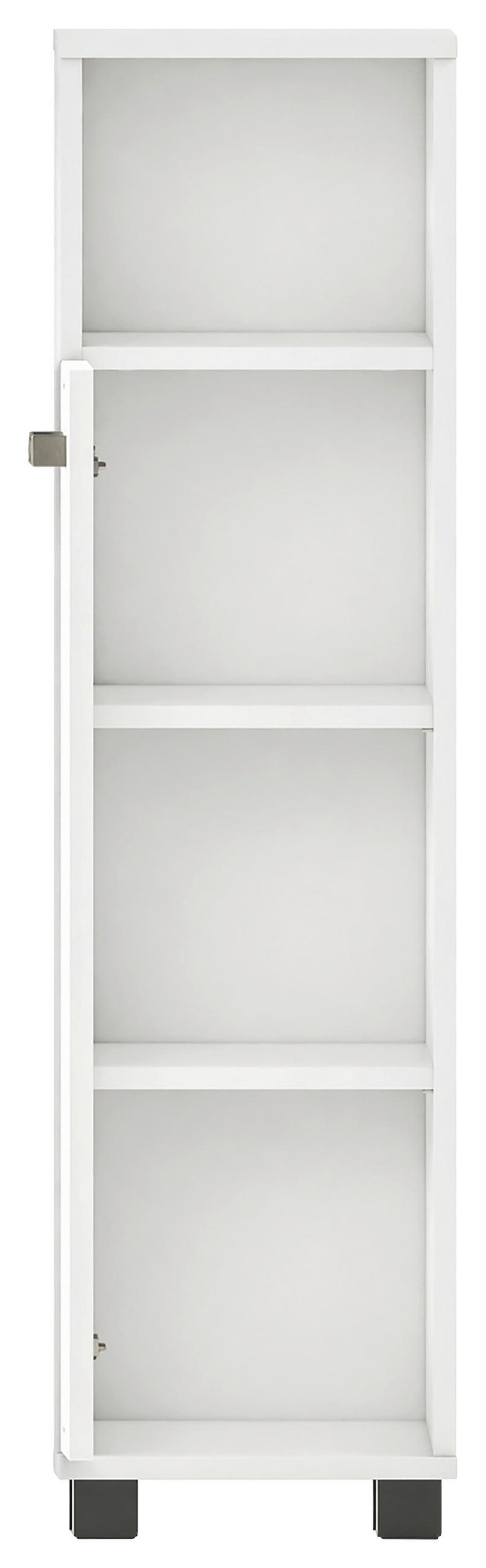 UNTERSCHRANK 27/22,5/28 cm   - Schwarz/Weiß, Natur, Holzwerkstoff/Kunststoff (27/22,5/28cm) - Stylife