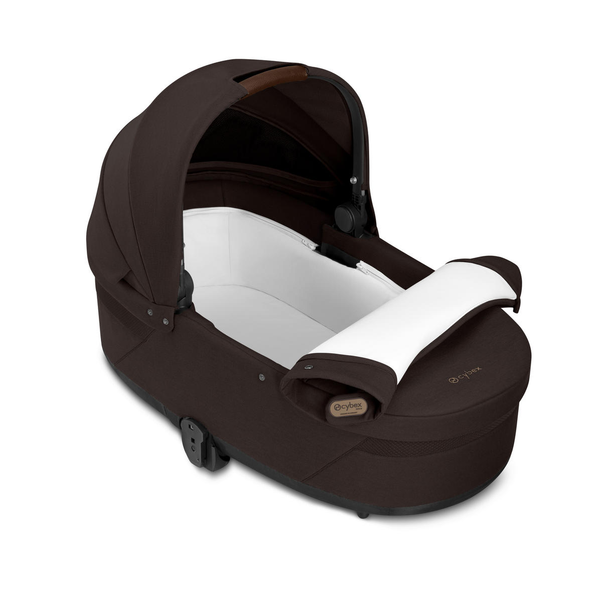 LIEGEWANNE Cot S Lux  - Dunkelbraun, Basics, Textil (84,5/41/31,5cm) - cybex GOLD