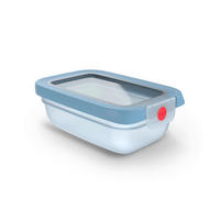FRISCHHALTEDOSE One Click 0.5L L  - Hellblau, Basics, Kunststoff (17,49/11,71/6,15cm) - Emsa