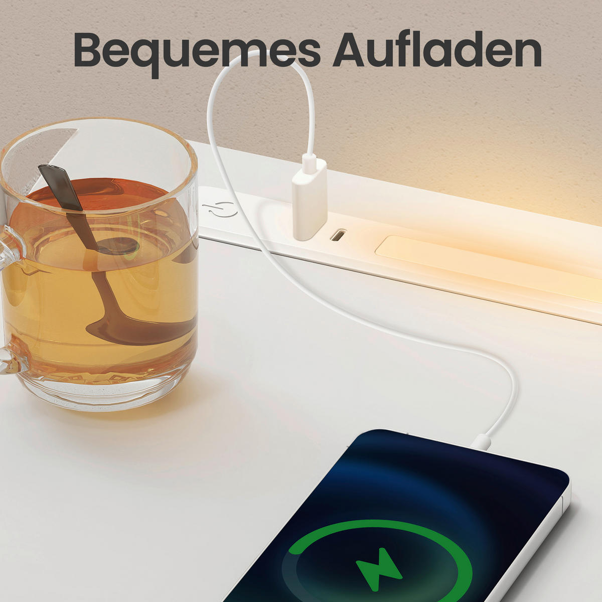 NACHTSCHRANK 25/59,5/30 cm  - Weiß, KONVENTIONELL, Holzwerkstoff (25/59,5/30cm) - Boxxx