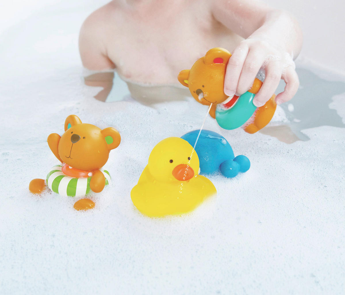 BADESPIELZEUG - Cognac/Gelb, Basics, Kunststoff (0,14kg) - Hape