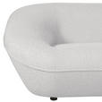 2-SITZER-SOFA in Flachgewebe Schlammfarben  - Schlammfarben/Schwarz, KONVENTIONELL, Kunststoff/Textil (223/79/94cm) - Carryhome