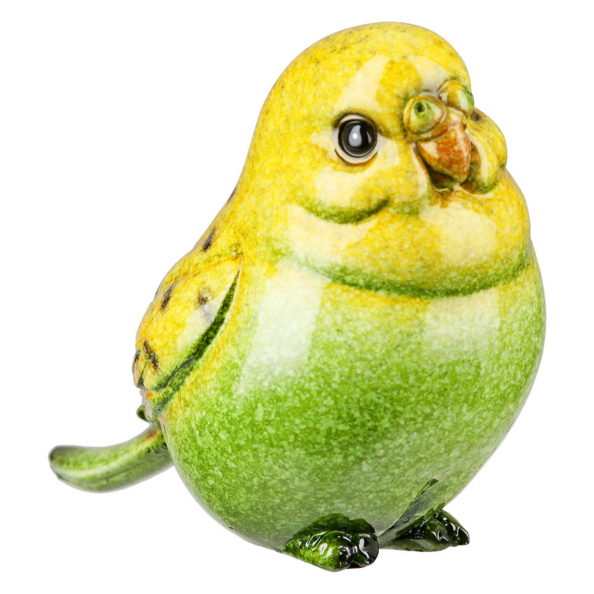 DEKOVOGEL - Hellgrün/Hellblau, LIFESTYLE, Keramik (6/8,5/9,5cm)