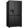 SIDE-BY-SIDE 91/179/73 cm RS818N4IFD  - Schwarz, Basics, Glas/Kunststoff (91/179/73cm) - Hisense