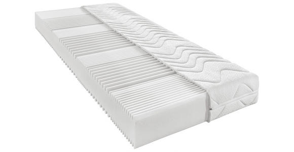 KOMFORTSCHAUMMATRATZE 140/200 cm  - Weiß, Basics, Textil (140/200cm) - Sleeptex