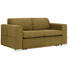 SCHLAFSOFA in Textil Gelb - Gelb/Silberfarben, KONVENTIONELL, Kunststoff/Textil (190/83/98cm) - Carryhome SCHLAFSOFA in Textil Gelb - Gelb/Silberfarben, KONVENTIONELL, Kunststoff/Textil (190/83/98cm) - Carryhome