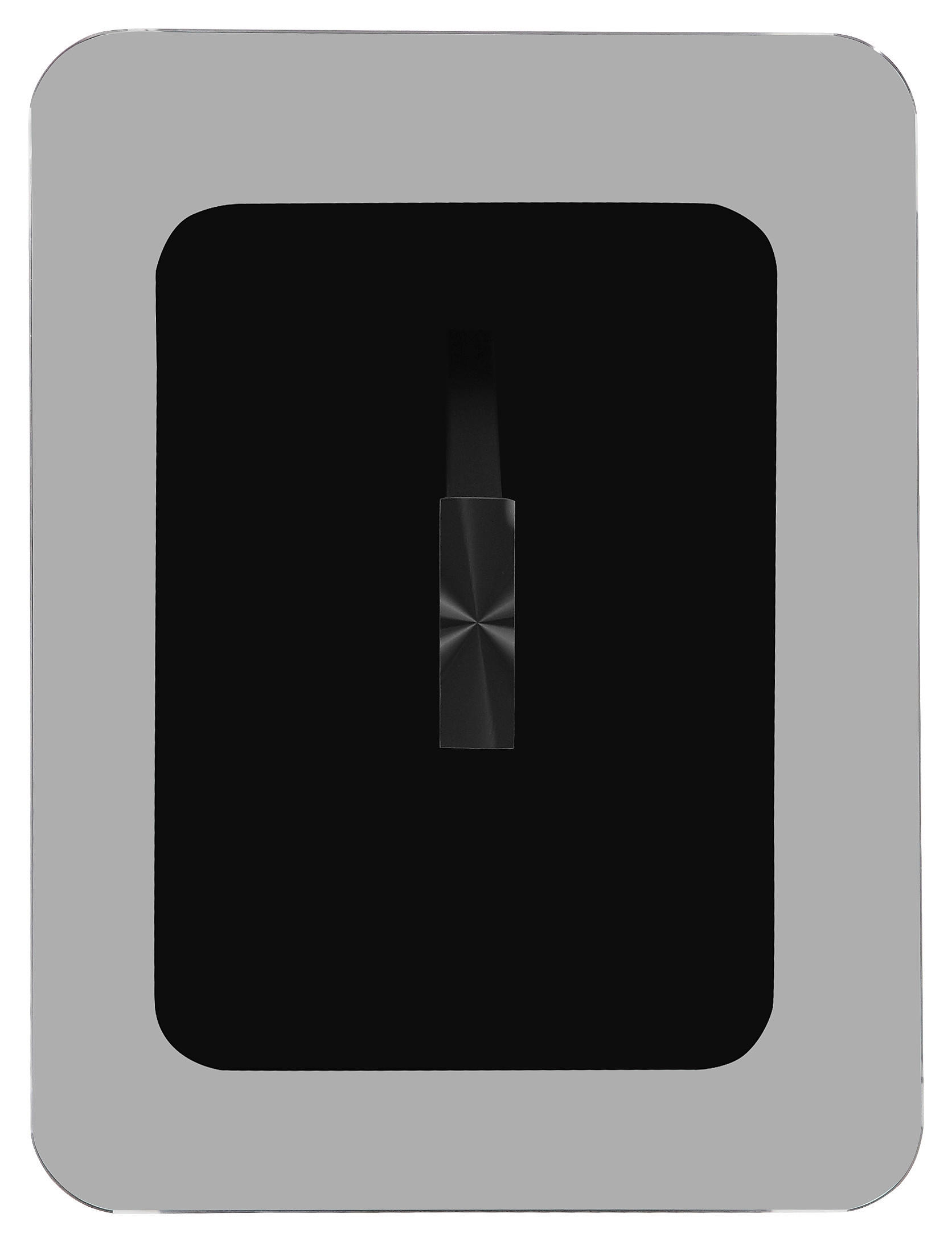 Thumbnail - Carryhome Beistelltisch, Grau, Schwarz, Metall, Glas, rechteckig, Flachrohr, 30x55x40 cm, Wohnzimmer, Wohnzimmertische, ...