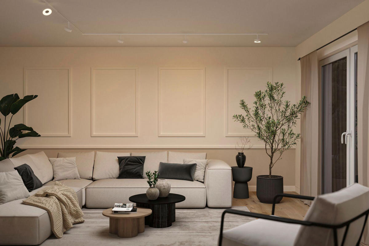 SCHIENENSYSTEM-STRAHLER URail 10/13,5 cm  - Weiß, Basics, Kunststoff (10/13,5cm) - Paulmann