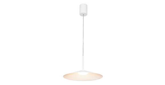 LED-HÄNGELEUCHTE 48/150 cm - Weiß, LIFESTYLE, Metall (48/150cm) - Novel