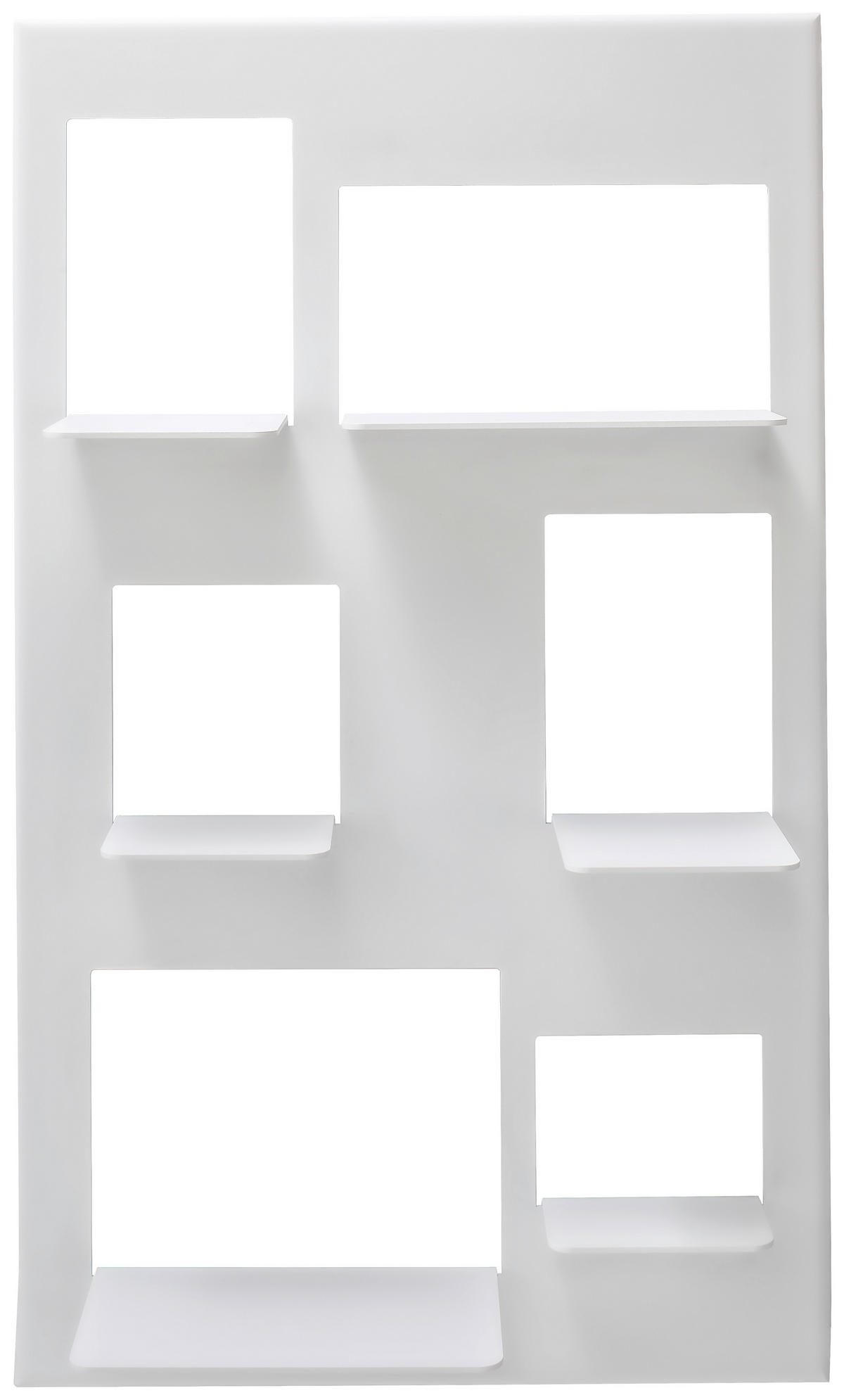 WANDREGAL Weiß  - Weiß, Design, Metall (72/120/26,5cm) - Belluti