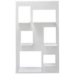 WANDREGAL  72/120/26,5 cm  - Weiß, Design, Metall (72/120/26,5cm) - Novel