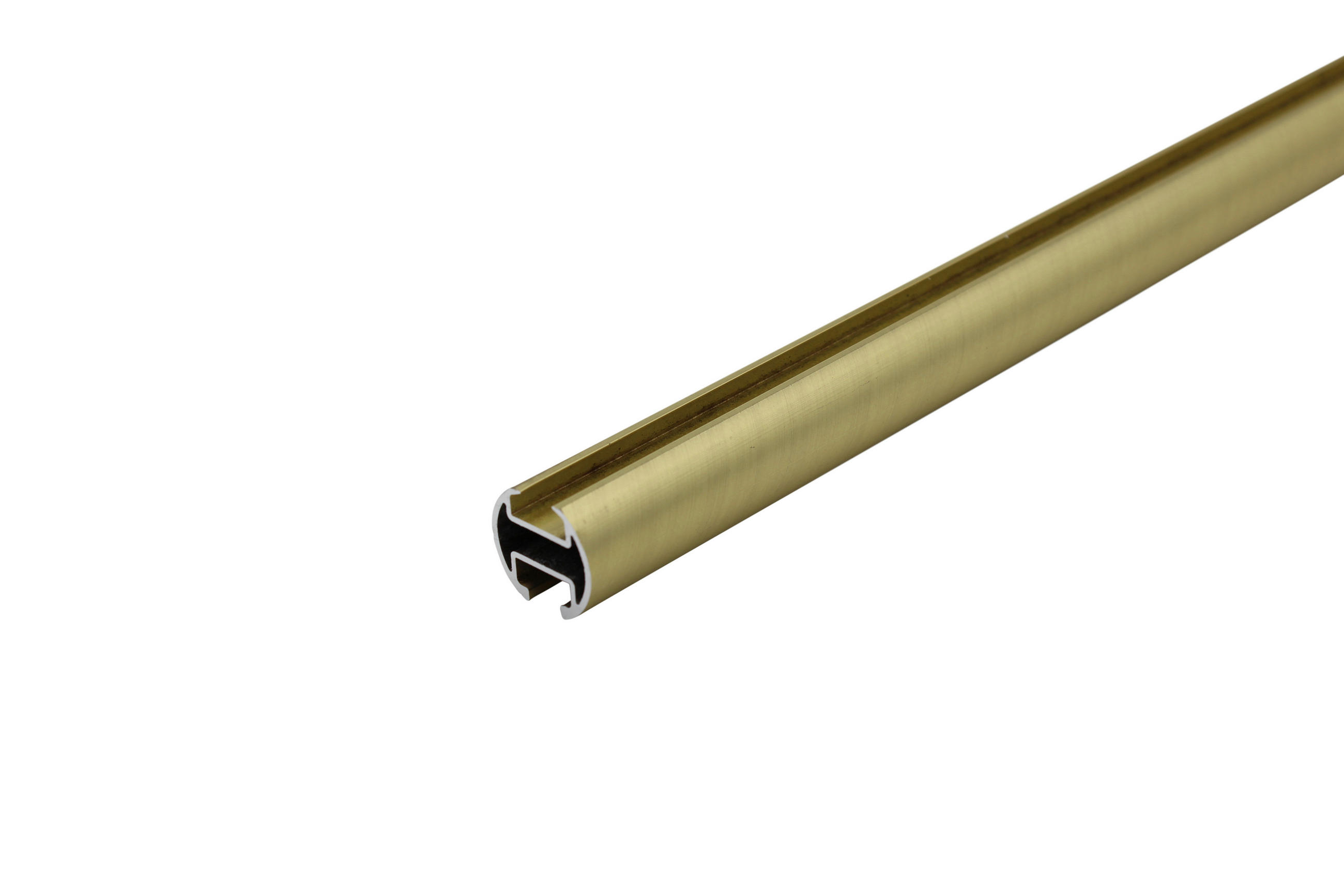 SUPORT SUSȚINERE BARĂ 240 cm  - alămiu, Basics, metal (240cm) - Homeware