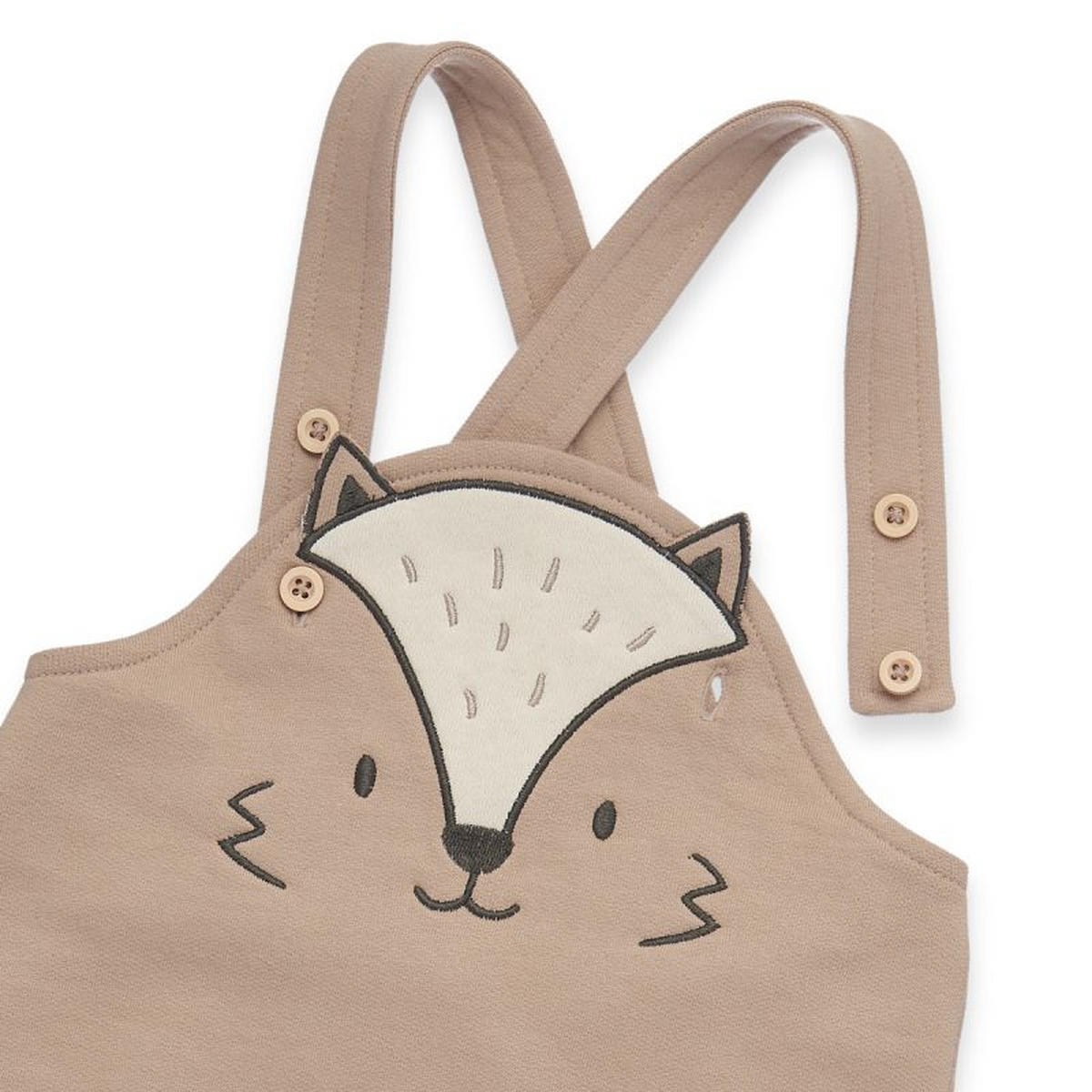 LATZHOSE Forest Animals  - Hellbraun, Natur, Textil (56null) - Avelia