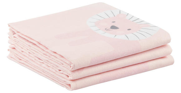 STOFFWINDEL   3-teilig  - Rosa, Basics, Textil (75/75cm) - My Baby Lou