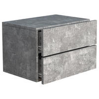 SÄNGBORD i grå  - grå, Modern, trämaterial (45/30/32cm) - MID.YOU