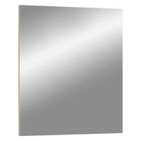 BADEZIMMERSPIEGEL 60/70/3,2 cm  - Eichefarben/Silberfarben, KONVENTIONELL, Glas/Holzwerkstoff (60/70/3,2cm) - Sadena