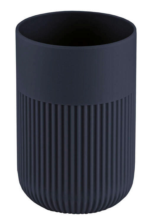 ZAHNPUTZBECHER Collection Classic 2025  - Dunkelblau, Basics, Kunststoff (7,2/10,6/7,2cm) - Kleine Wolke