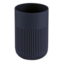 ZAHNPUTZBECHER Collection Classic 2025  - Dunkelblau, Basics, Kunststoff (7,2/10,6/7,2cm) - Kleine Wolke