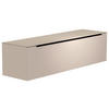 LOWBOARD  in 160/41/45 cm  - Sandfarben/Schwarz, Design, Glas/Holzwerkstoff (160/41/45cm) - Moderano