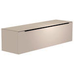 LOWBOARD  160/41/45 cm  Beimöbel erhältlich, hängend, Abdeckplatte aus Glas  - Sandfarben/Schwarz, Design, Glas/Holzwerkstoff (160/41/45cm) - Moderano