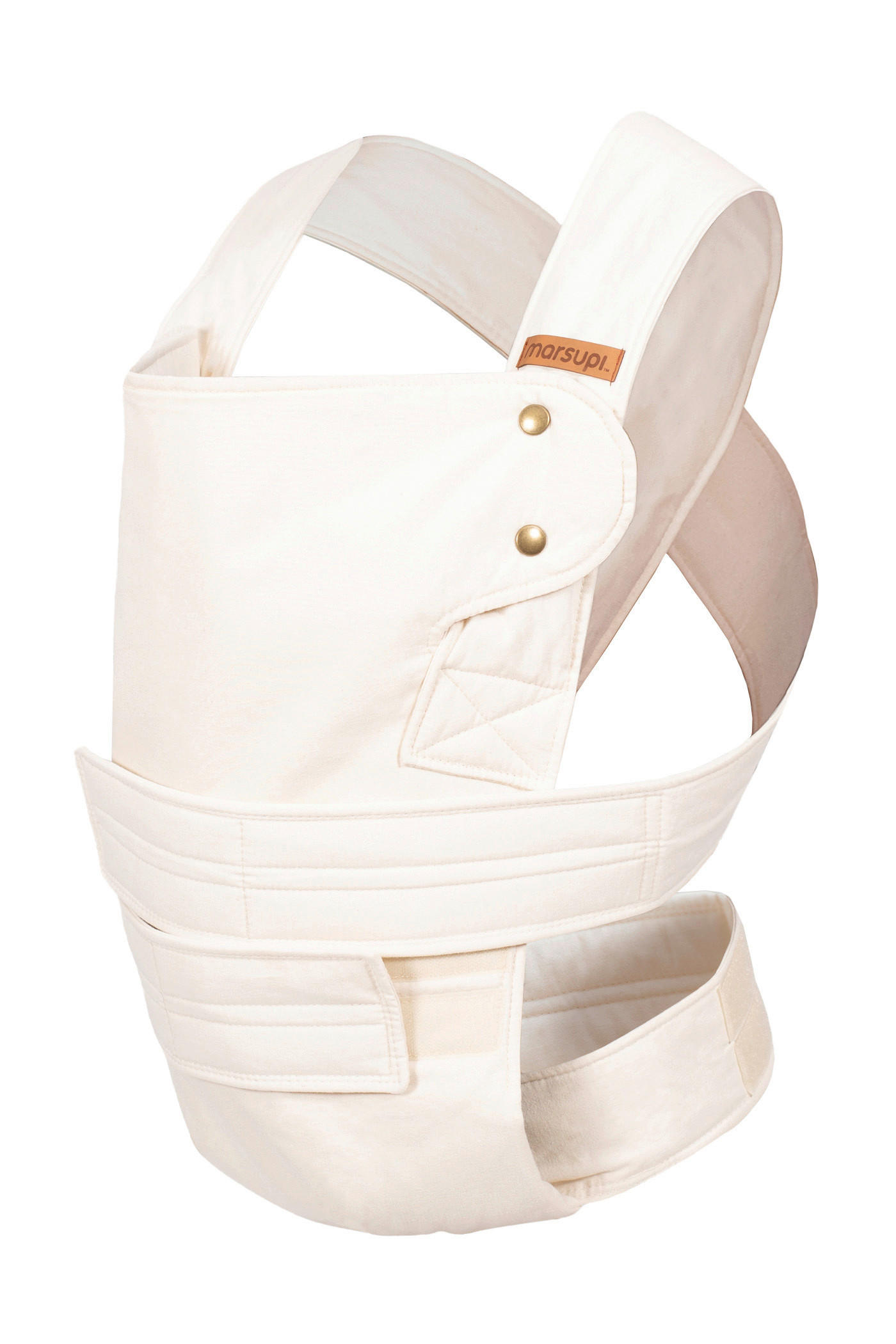 BABYTRAGE Marsupi Classic 2.0  - Perlmutt, Basics, Textil (XLnull) - Wickelkinder Manduca