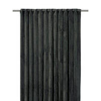 FERTIGVORHANG Verdunkelung  - Anthrazit, Basics, Textil (135/280cm) - Svanefors
