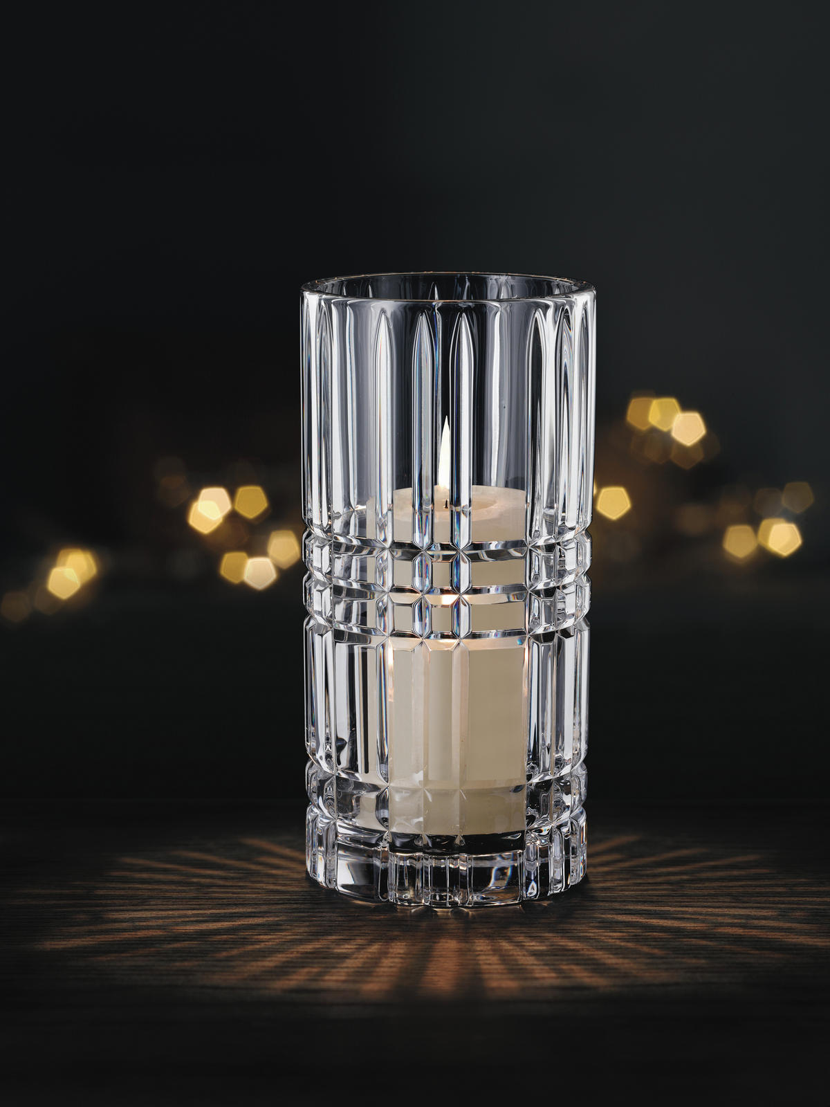 VASE  - Klar, Basics, Glas (13,9/25,5/13,9cm) - Nachtmann