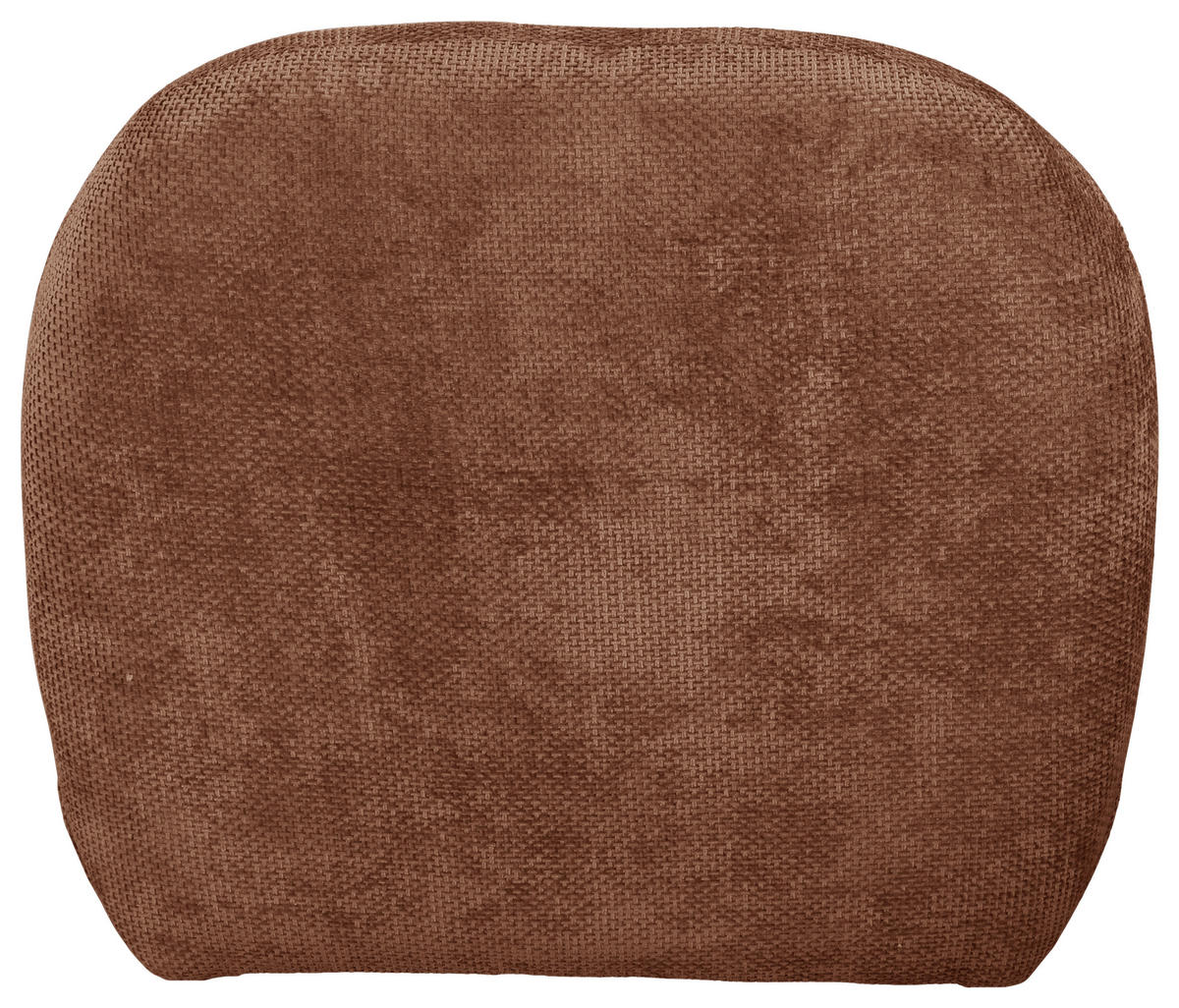 SESSEL in Struktur Terracotta  - Terracotta/Schwarz, Basics, Textil/Metall (85/74/85cm) - Livetastic