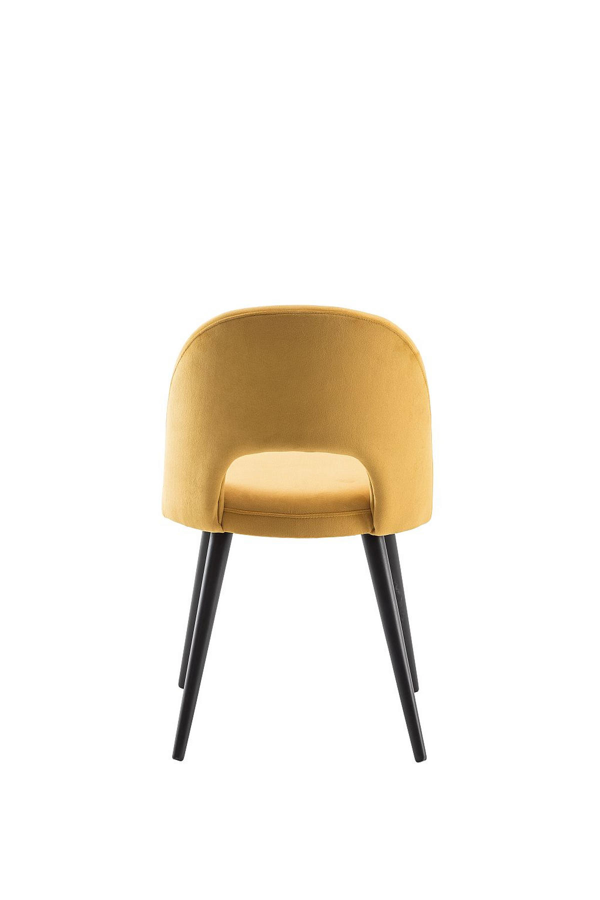 STOLICA  žuta       - žuta/crna, Moderno, drvo (49/83/60cm)
