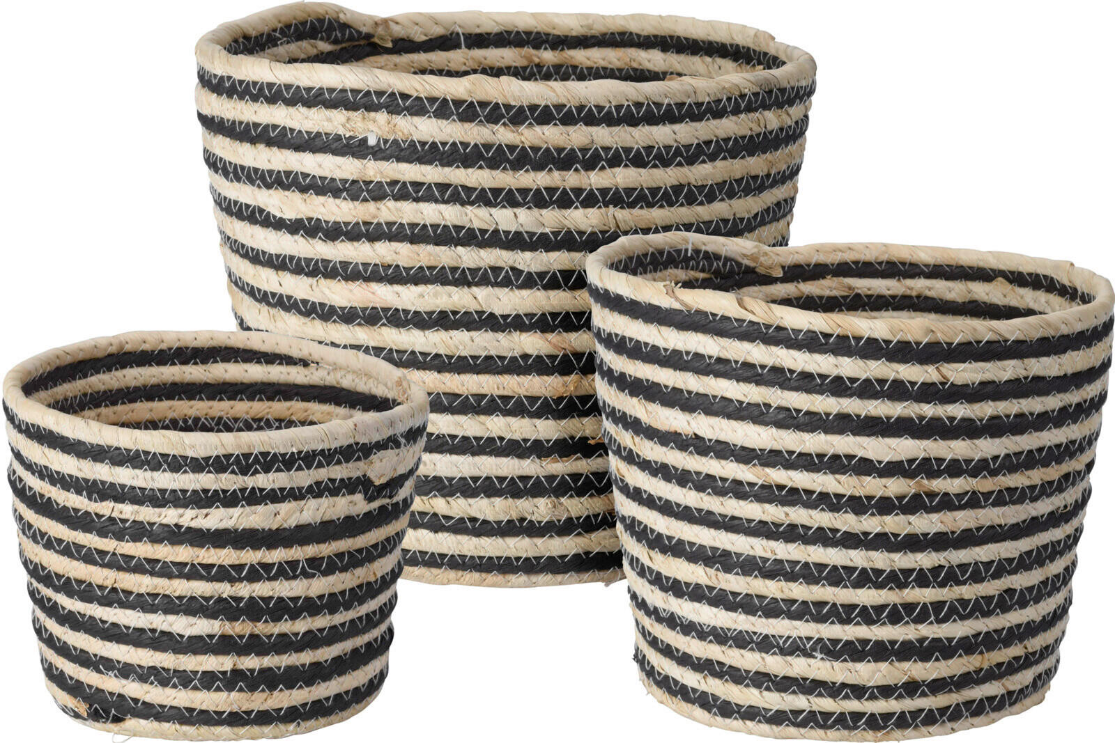 Coș - Basics, materiale naturale (20/20/18cm)