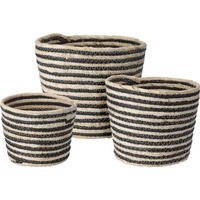 Coș - Basics, materiale naturale (20/20/18cm)