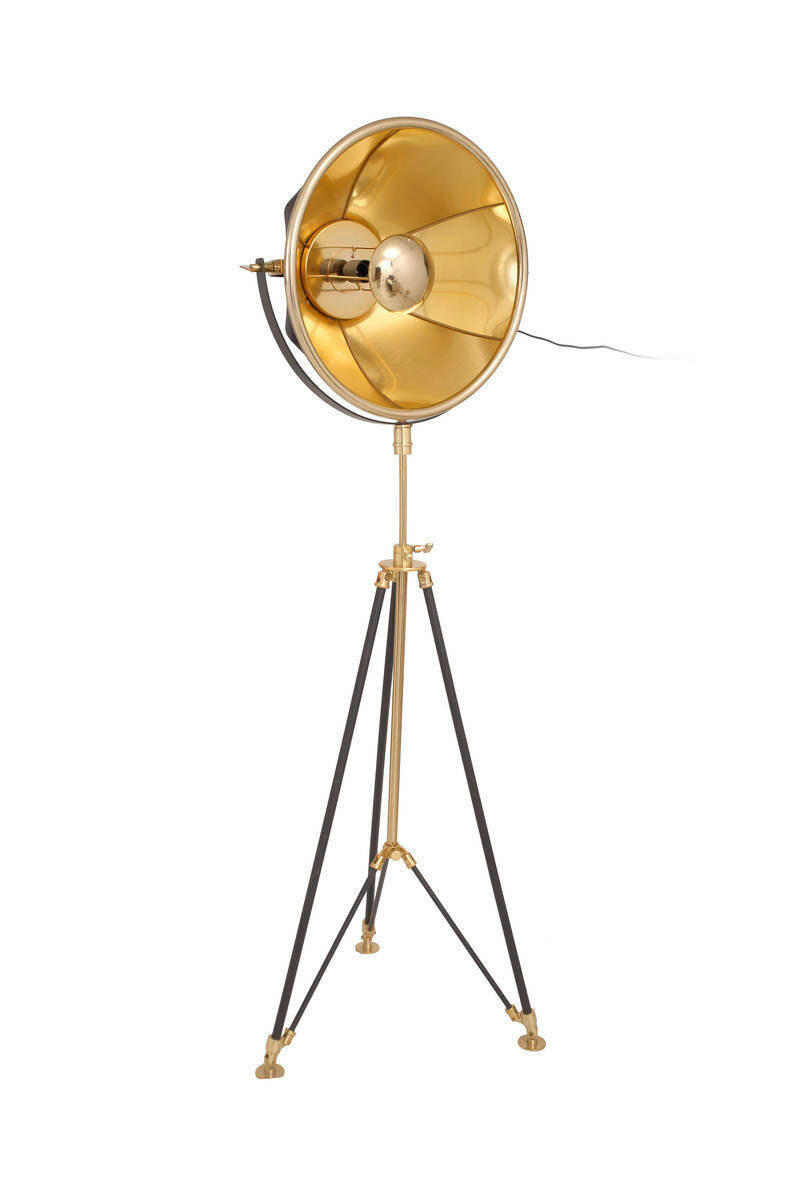 GOLVLAMPA  57/157/53 cm   - vit/beige, Trend, metall/textil (57/157/53cm) - Kayoom