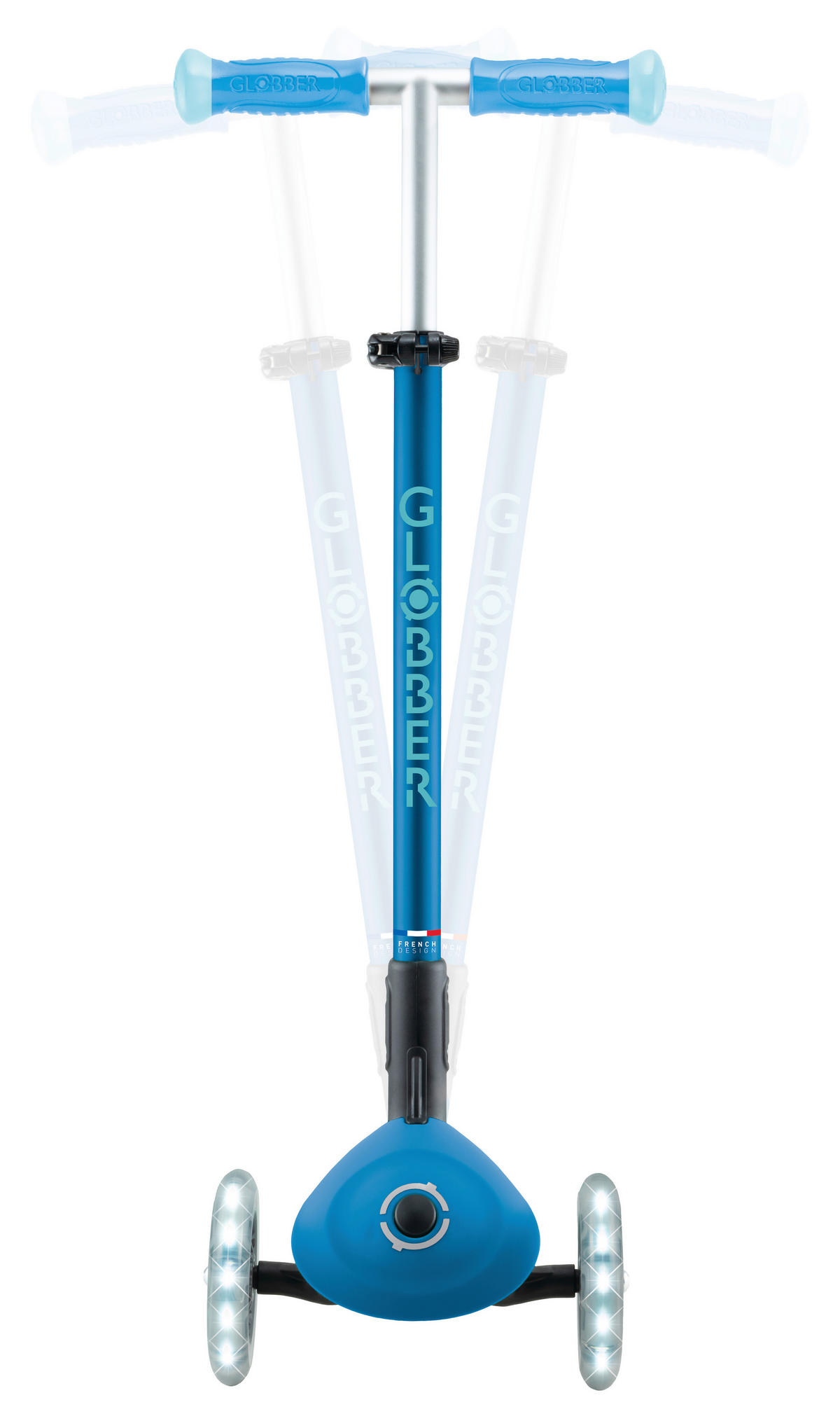 KINDERSCOOTER  - Petrol, Basics, Kunststoff (57.5/28/82.5cm) - GLOBBER