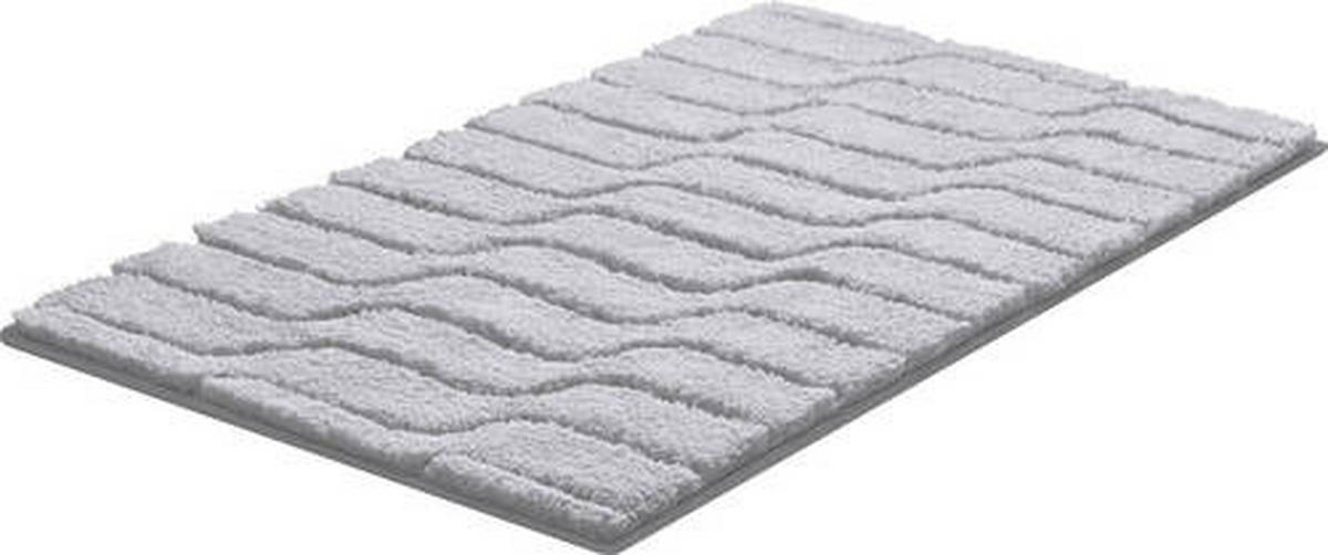 KOBEREC DO KOUPELNY, 60/100 cm - šedá, Basics, textil/plast (60/100cm) - Grund