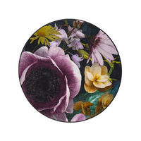 COVOR CU ȚESĂTURĂ PLATĂ Anemone  - multicolor, Konventionell, plastic/textil (115/115cm) - wash+dry