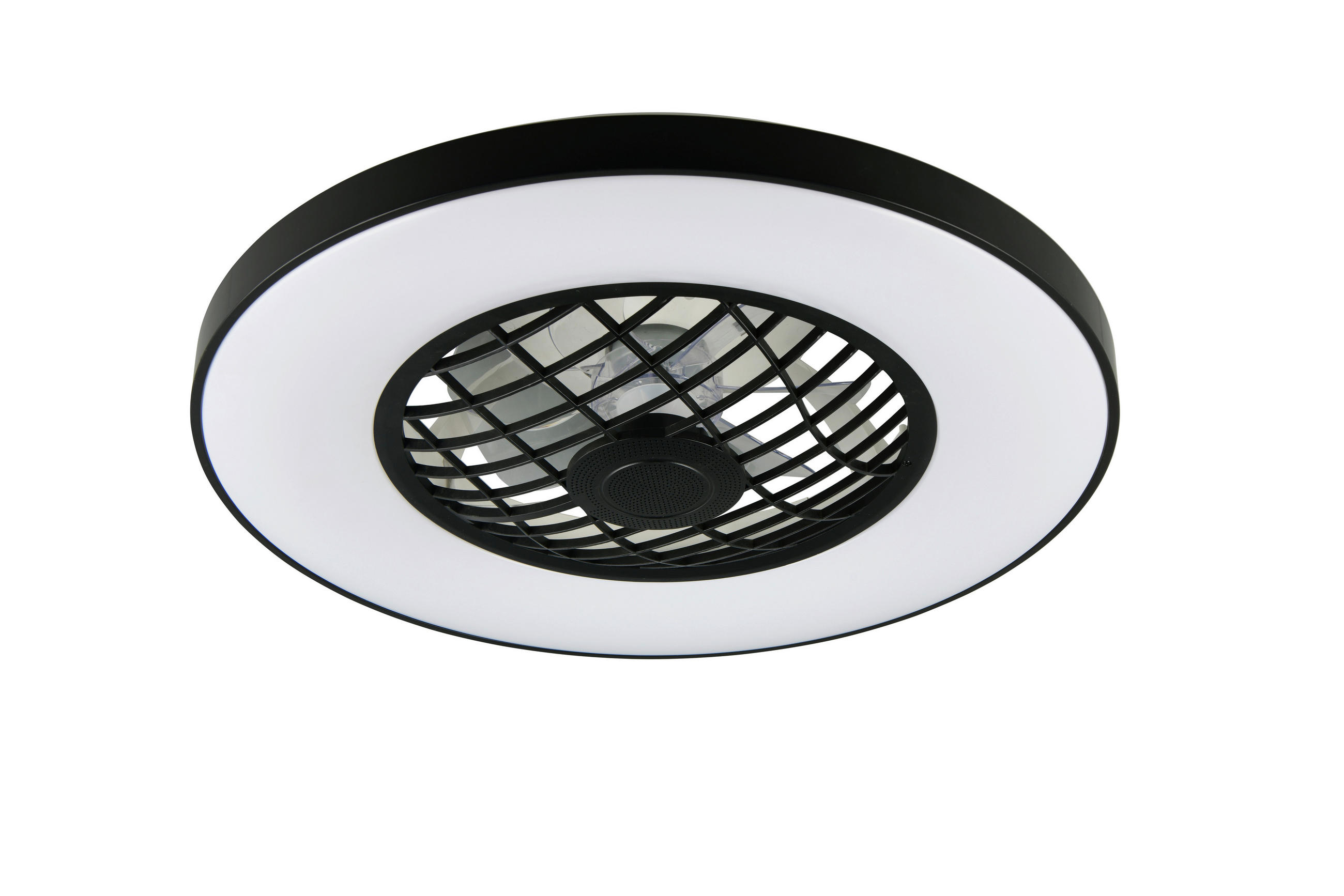 DECKENVENTILATOR  59,0/16,5 cm    - Transparent/Schwarz, Lifestyle, Kunststoff (59,0/16,5cm)