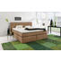 BOXSPRINGBETT Webstoff 140/200 cm INKL. Matratze, Topper - Hellbraun, Design, Textil (140/200cm) - CARRYHOME